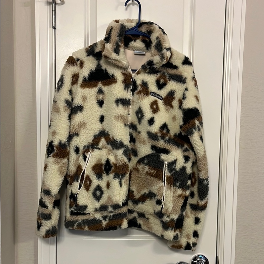 Columbia Cozy Patterned Fleece Jacket